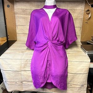 Magenta 3/4 Sleeve Top (Smoker)